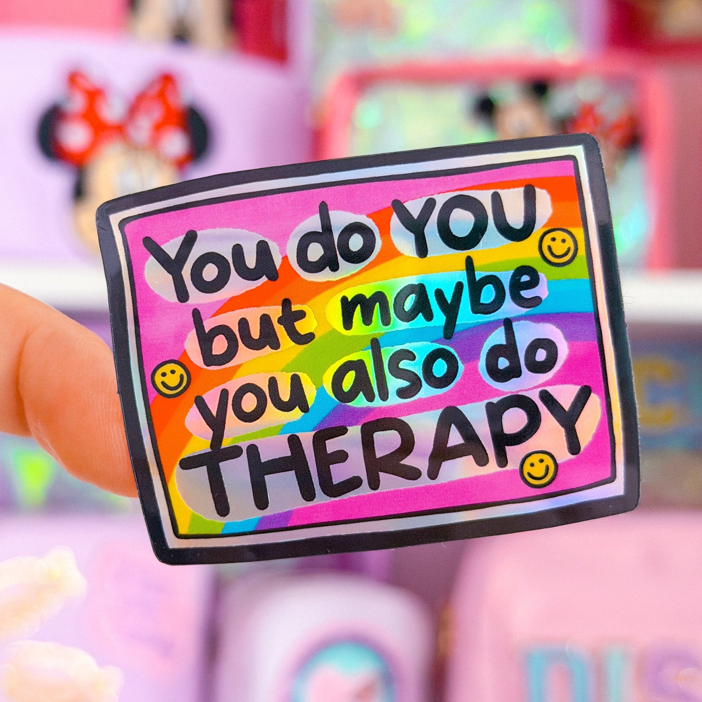 Waterproof Sticker - Maybe Do Therapy