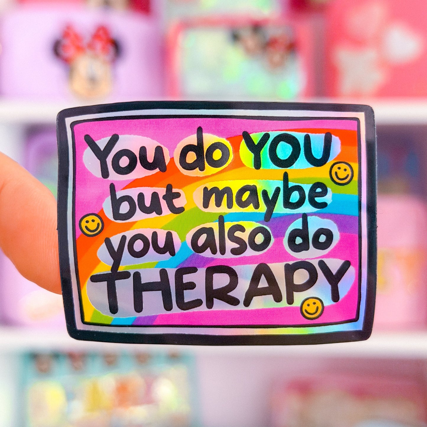 Waterproof Sticker - Maybe Do Therapy