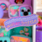 Waterproof Sticker - Emotional Support Water Bottle