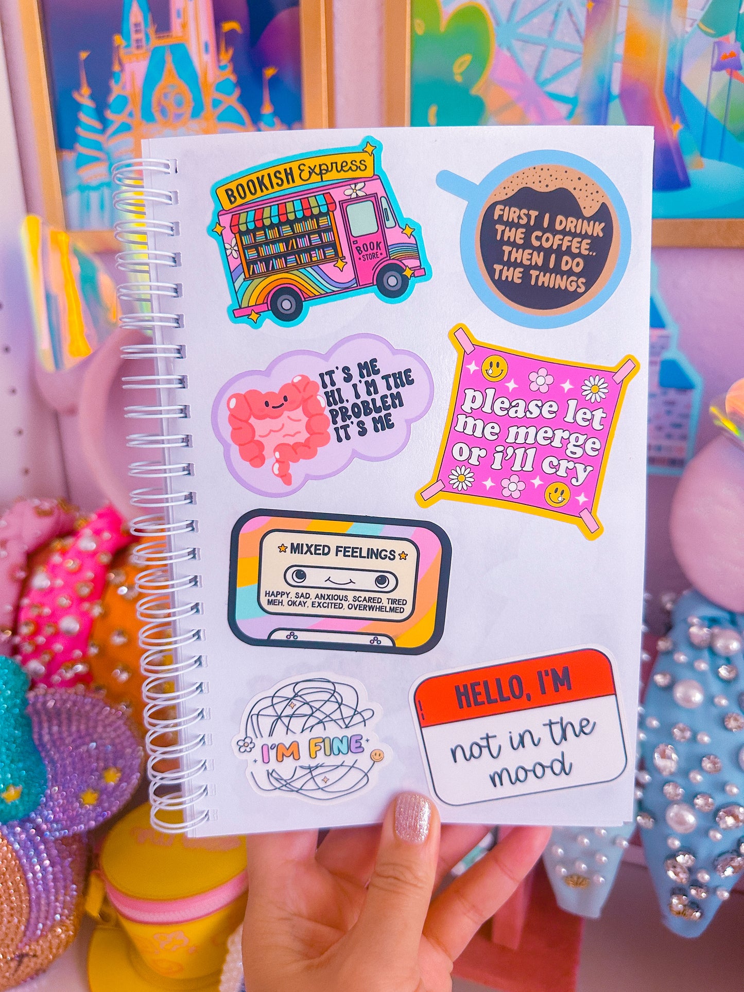 Waterproof Sticker - Mixed Feelings Mix Tape