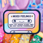 Waterproof Sticker - Mixed Feelings Mix Tape