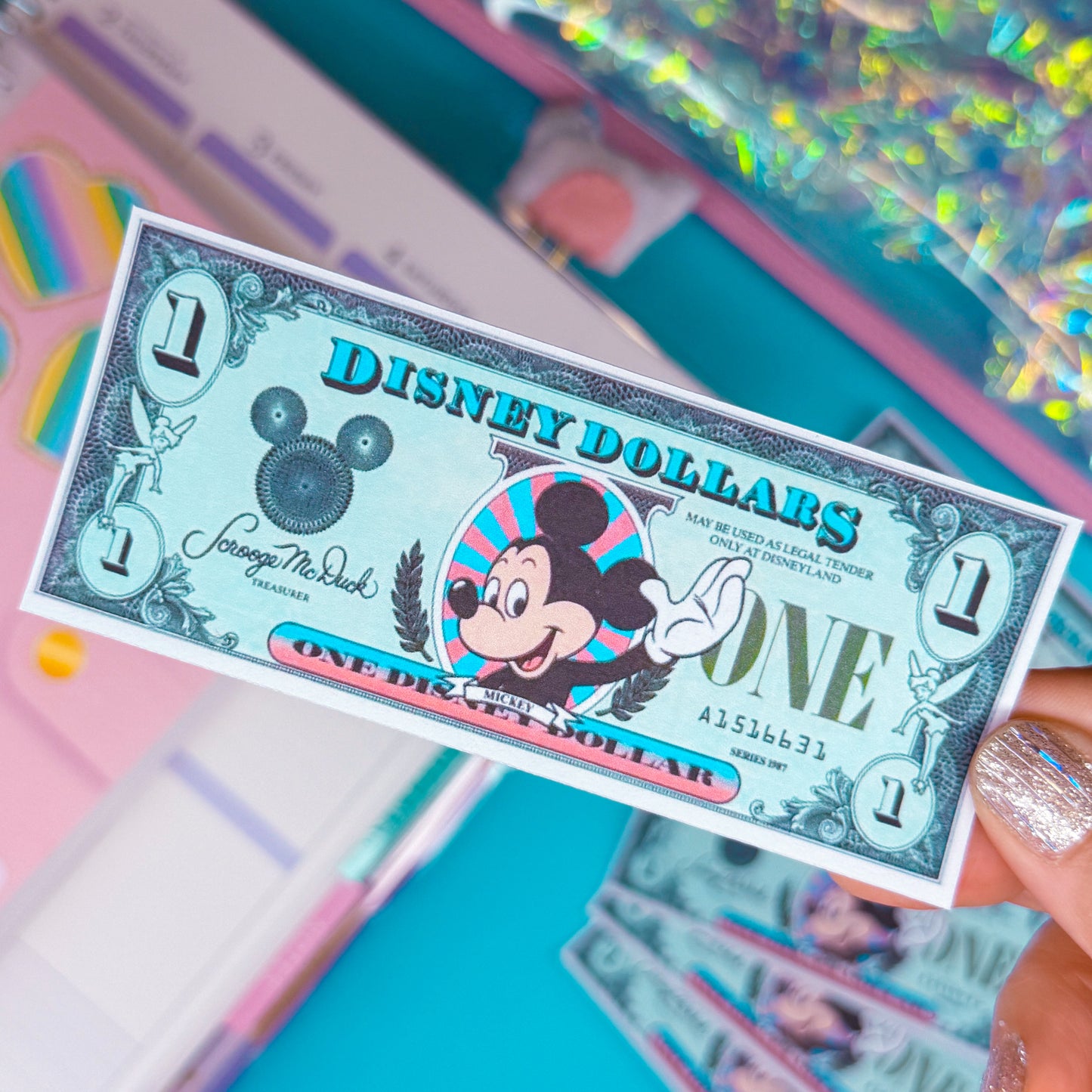 Journaling Paper Sticker - 1 Magic Dollar