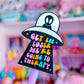 Waterproof Sticker - Therapy Alien