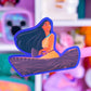 *DOLLAR DEAL* Waterproof Sticker - (Pocahontas) Canoe