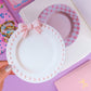 Journaling Paper Sticker - Pink Plates Sticker SET