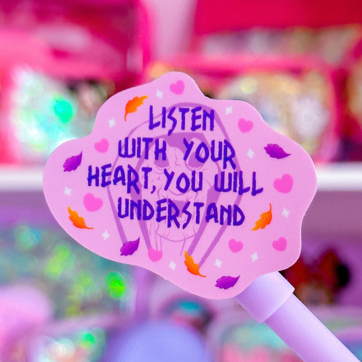 *DOLLAR DEAL* Waterproof Sticker - (Pocahontas) Listen With Your Heart