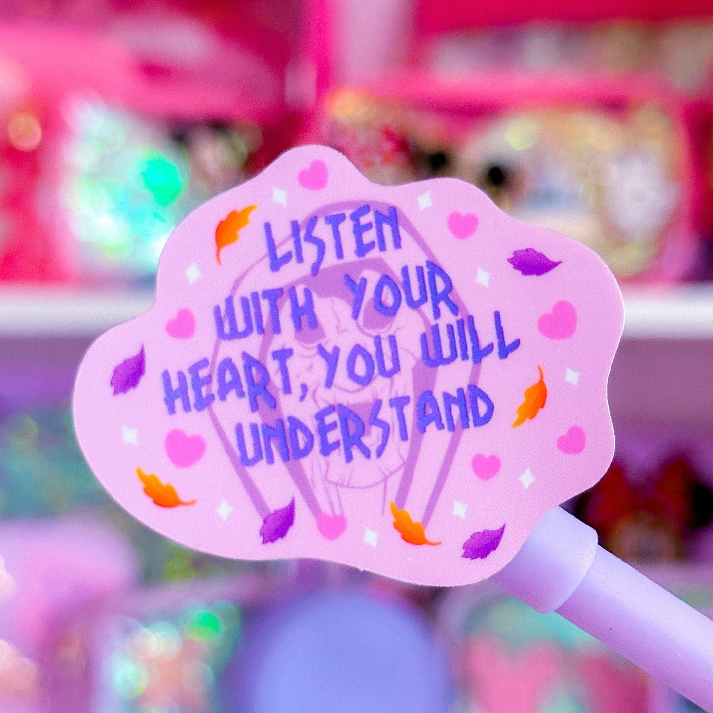 *DOLLAR DEAL* Waterproof Sticker - (Pocahontas) Listen With Your Heart