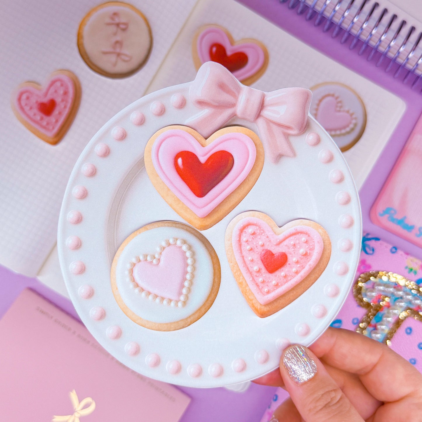 Journaling Paper Sticker -  Lovely Cookies Sticker SET