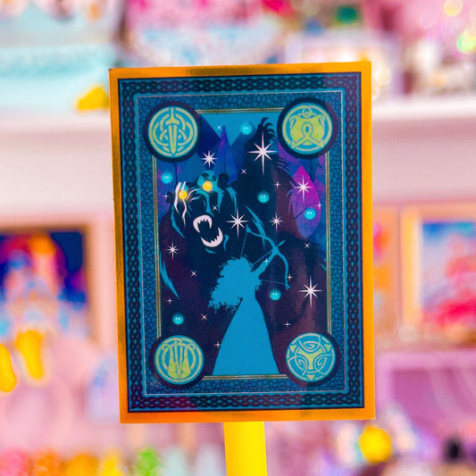 *DOLLAR DEAL* Waterproof Sticker - (Merida) Book Cover