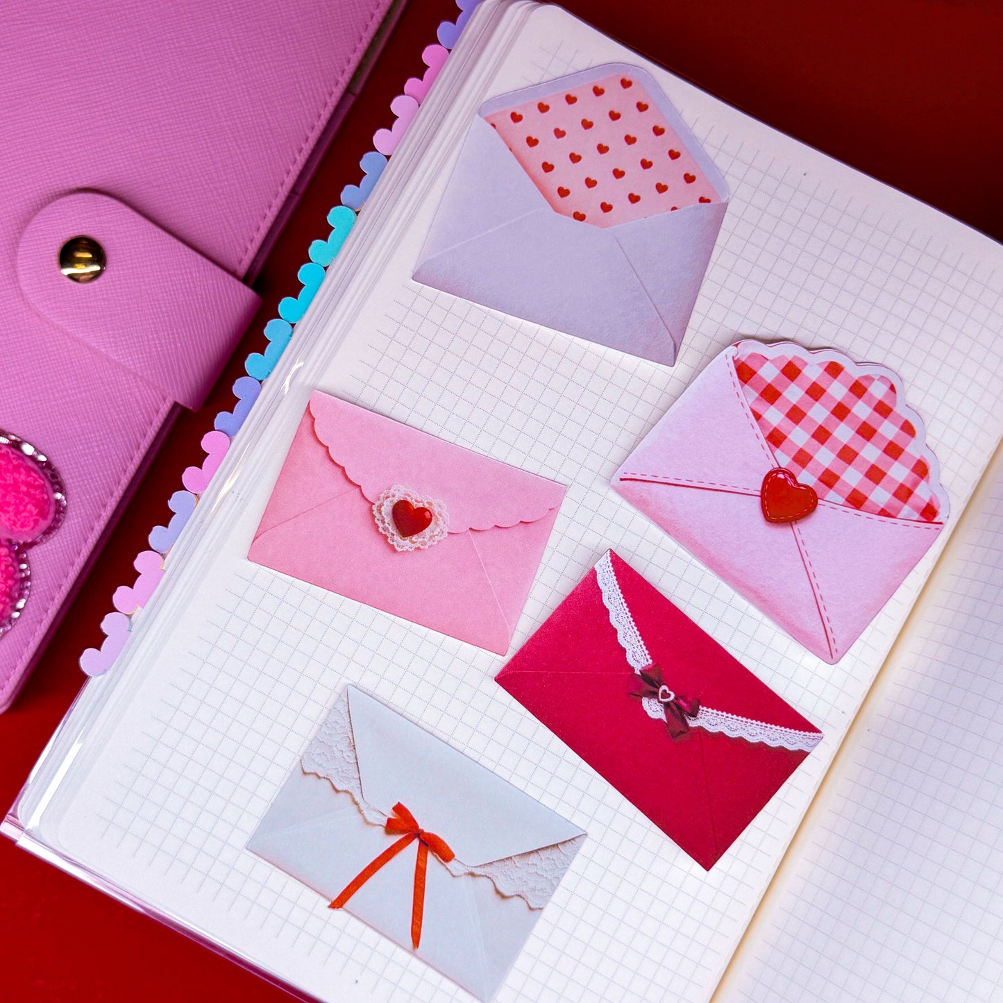 Journaling Paper Sticker - Lovely Envelope Sticker SET
