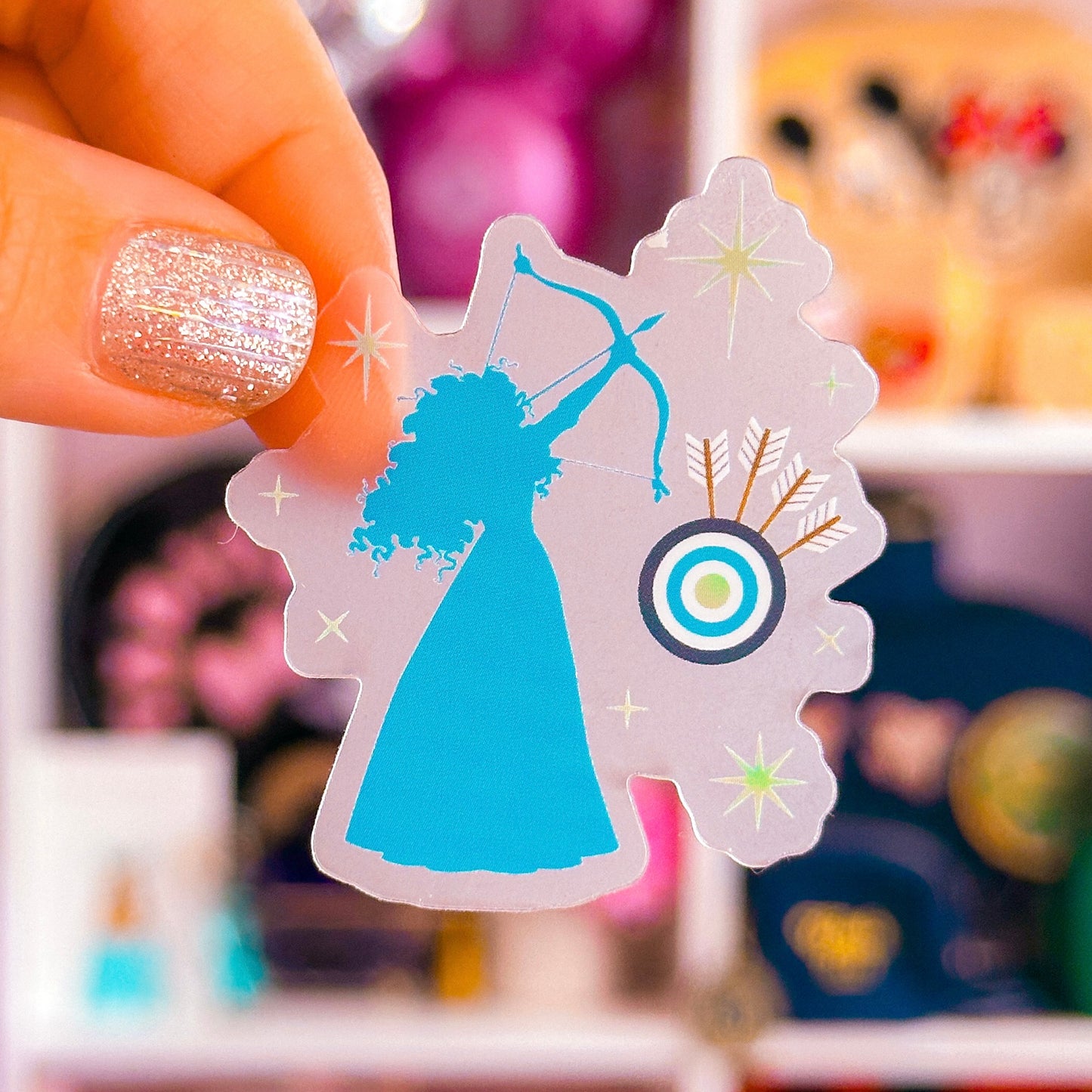 *DOLLAR DEAL* Waterproof Sticker - (Merida) Target Practice