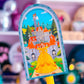 Waterproof Sticker - Castle Window (Belle)