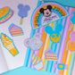 STICKER SCRAP PACK - Storefronts (Mickey's Soda Shop)