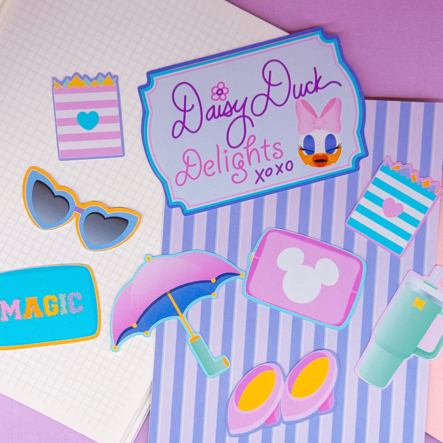 STICKER SCRAP PACK - Storefronts (Daisy's Delights)