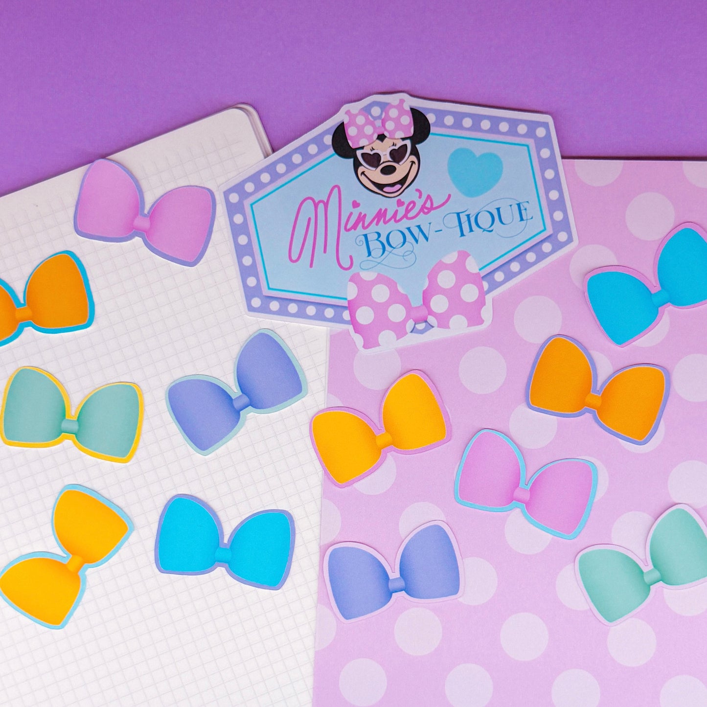 STICKER SCRAP PACK - Storefronts (Minnie's Bowtique)