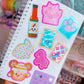 Waterproof Sticker - Rainbow Kitty Paw