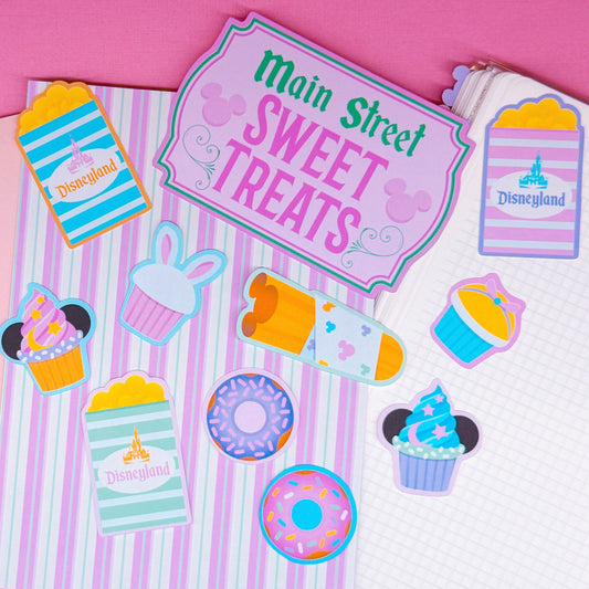 STICKER SCRAP PACK - Storefronts (Main St. Treats)
