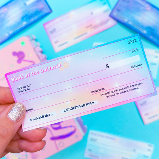 Journal Sticker - Manifestation Check