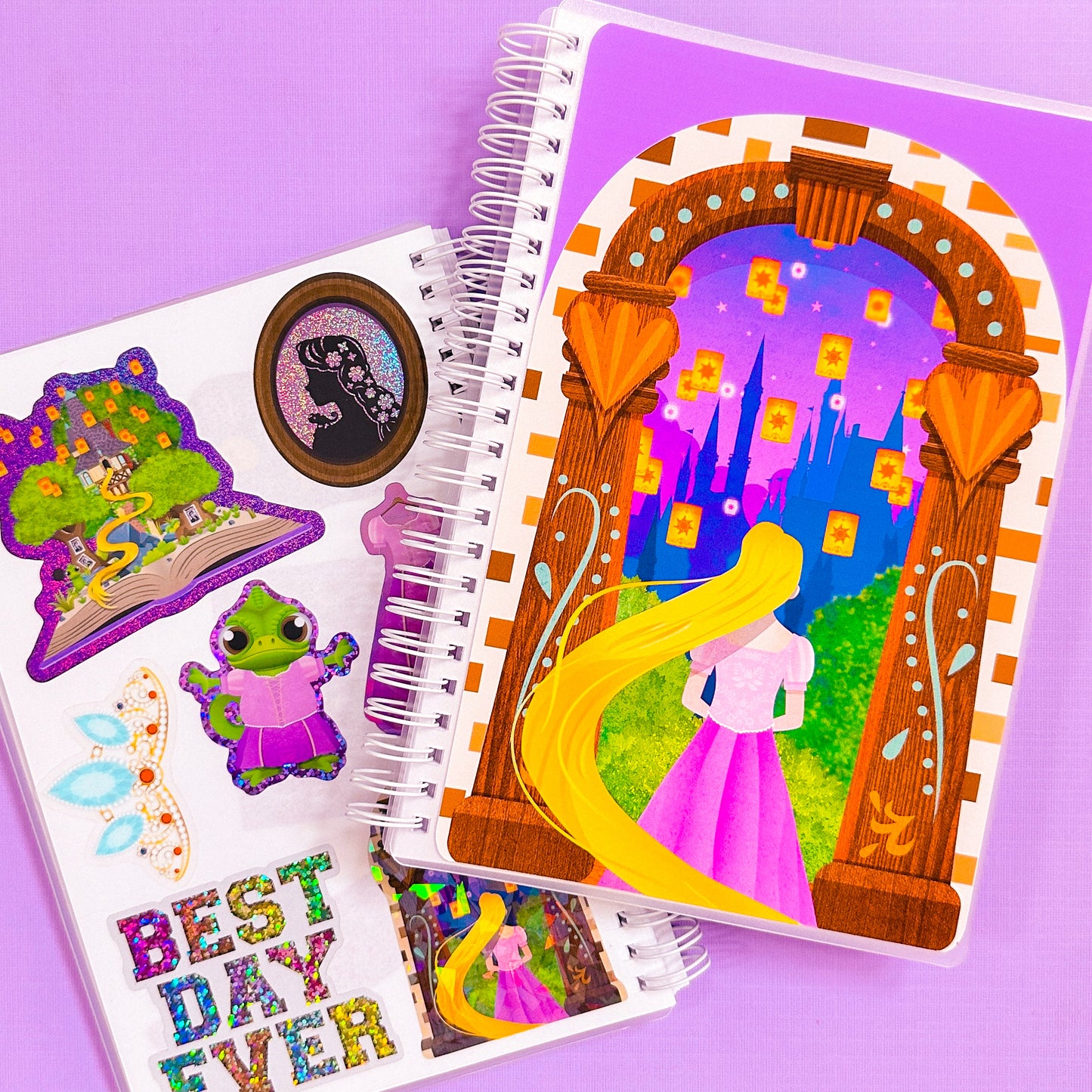 Waterproof Sticker - (Rapunzel) Dress