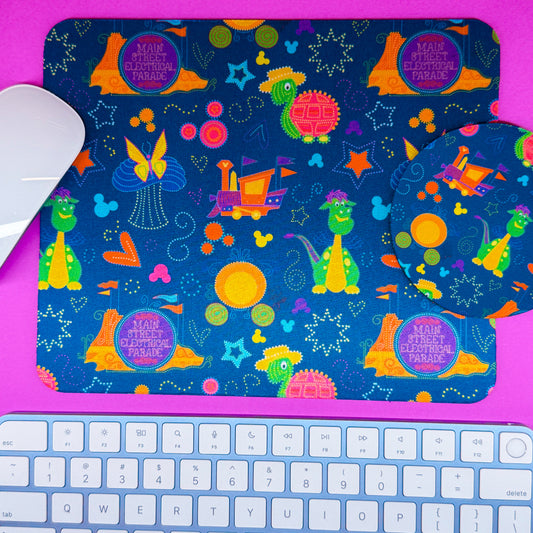 Mousepad + Coaster - Electrical Parade