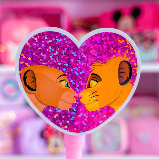 Waterproof Sticker - (Lion King) Love At First Roar