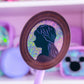 Waterproof Sticker - (Frozen) Princess Profile (Anna)