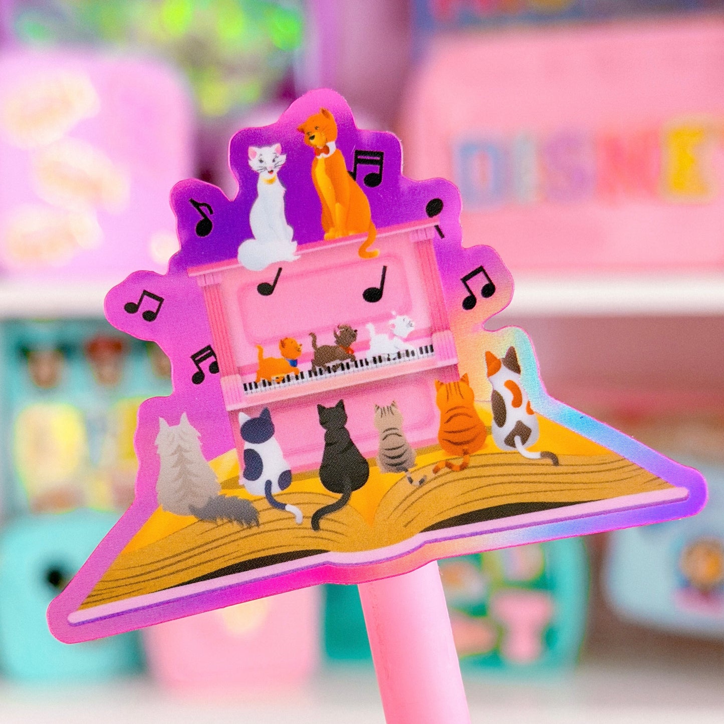 Waterproof Sticker - (Aristocats) Storybook