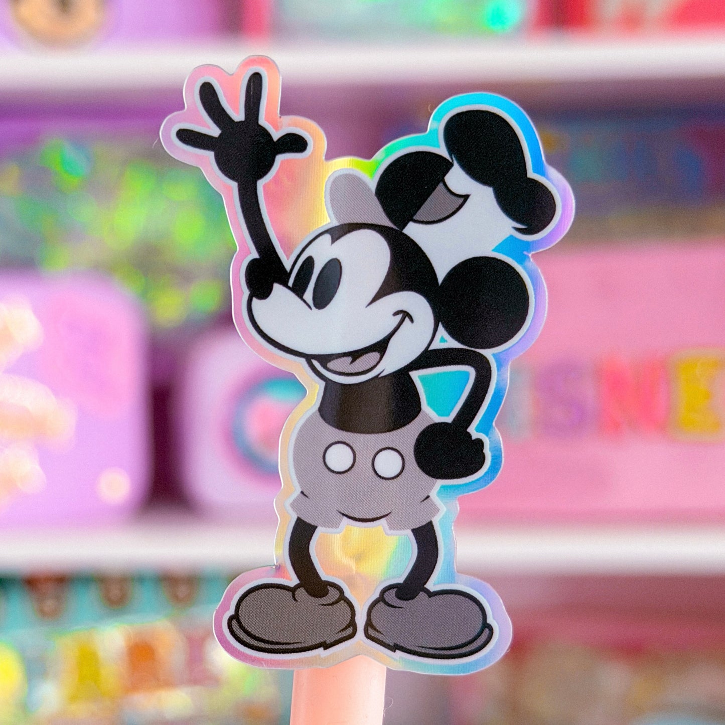 Waterproof Sticker - (Steamboat Willie) Willie