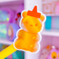 Waterproof Sticker - Clear Honey Bear Bottle