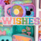 *DOLLAR DEALS* Waterproof Sticker - Varsity Letter "WISHES"