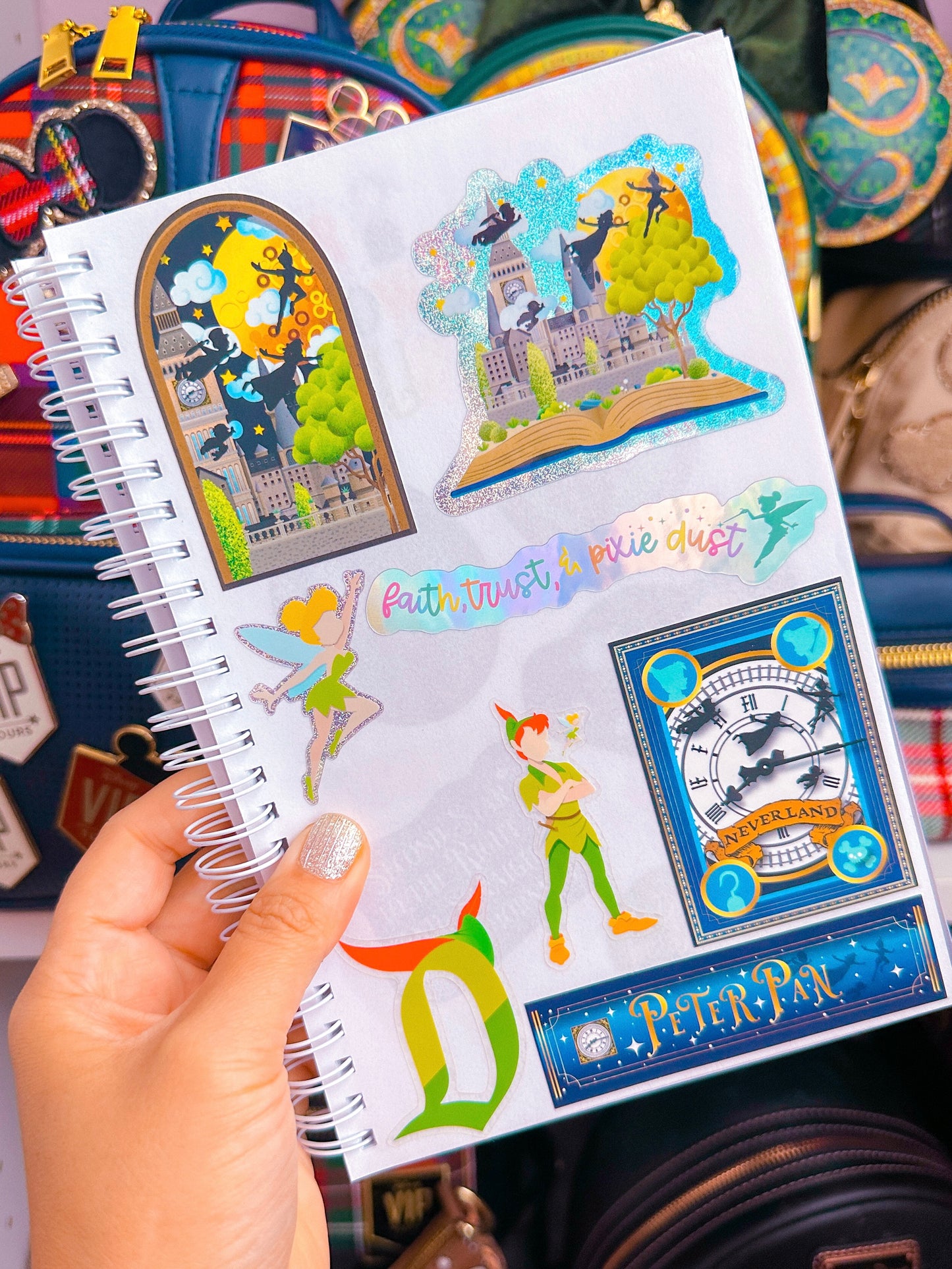 Waterproof Sticker - (Peter Pan) 2nd Star Quote