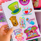 Waterproof Sticker - (Alice In Wonderland) Teacup Stack