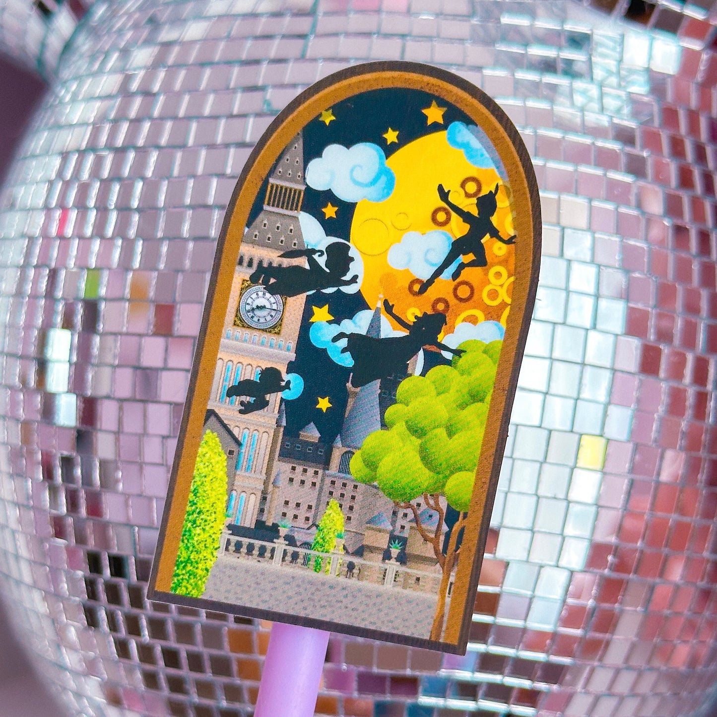Waterproof Sticker - (Peter Pan) Storybook Window