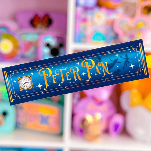 *DOLLAR DEAL* Waterproof Sticker - (Peter Pan) Book Spine