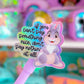 Waterproof Sticker - (Bambi) Thumper Quote