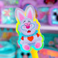 Waterproof Sticker - (Alice In Wonderland) White Rabbit