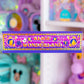*DOLLAR DEAL*Waterproof Sticker - (Alice In Wonderland) Book Spine