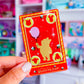 Metal Washi Card - Storybook Cover (Pooh)