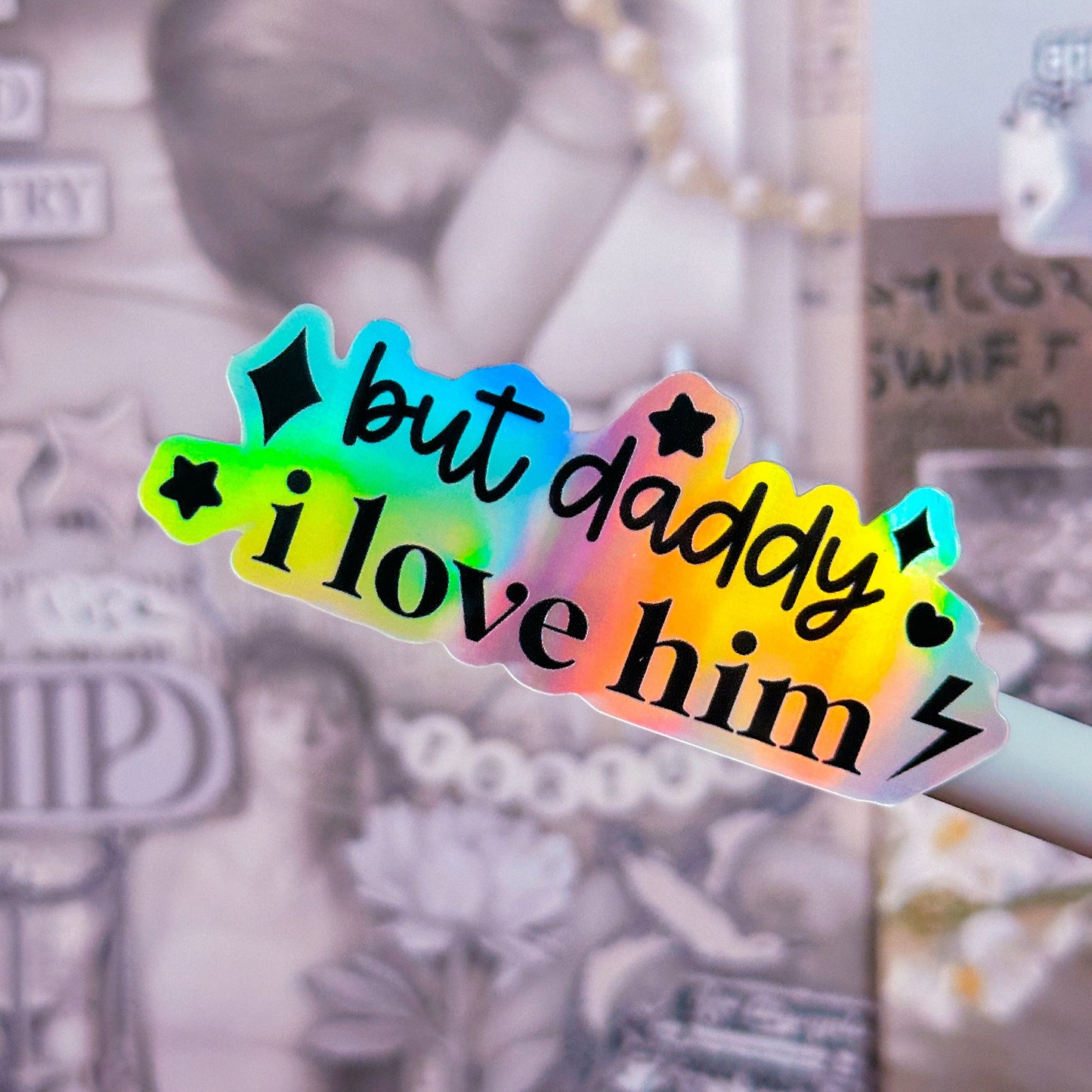 *DOLLAR DEALS* Waterproof Sticker - TTPD But Daddy I Love Him