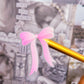 Waterproof Sticker - Pink Coquette Bow