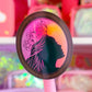 *DOLLAR DEAL* Waterproof Sticker - (WICKED) Storybook Profile PINK