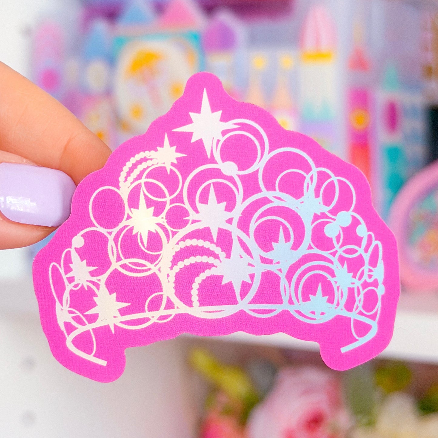 *DOLLAR DEAL* Waterproof Sticker - Glinda CROWN