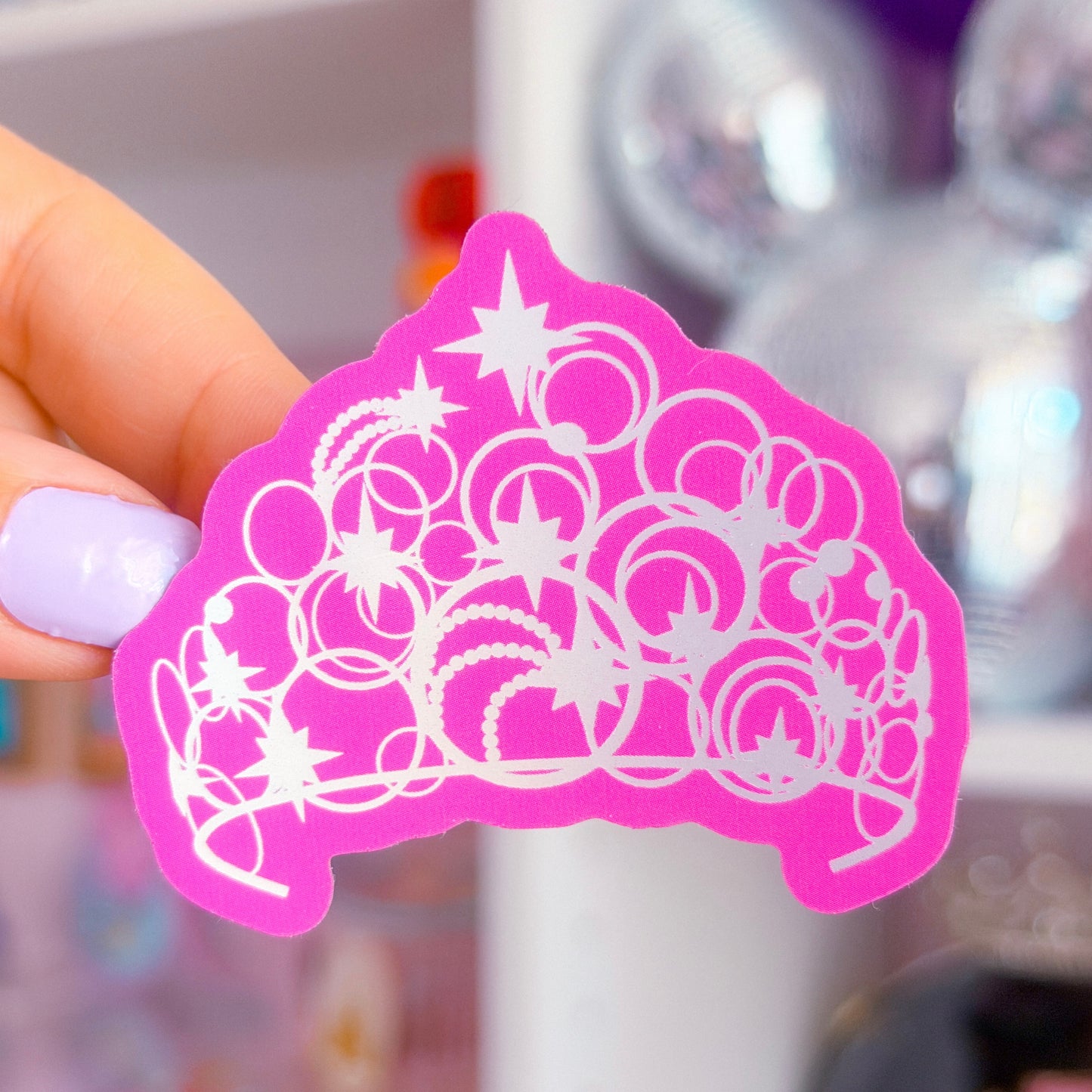 *DOLLAR DEAL* Waterproof Sticker - Glinda CROWN