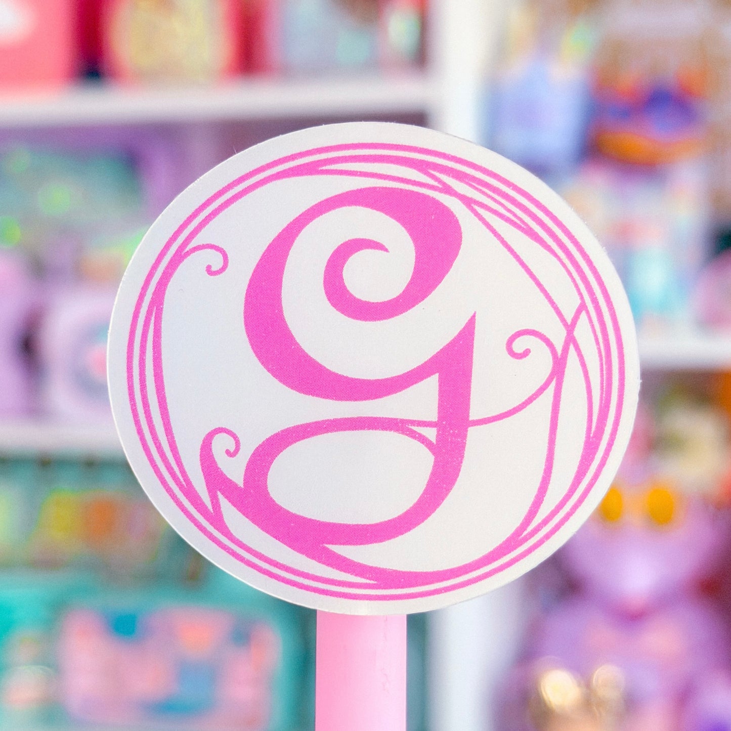 *DOLLAR DEAL* Waterproof Sticker - GLINDA Monogram