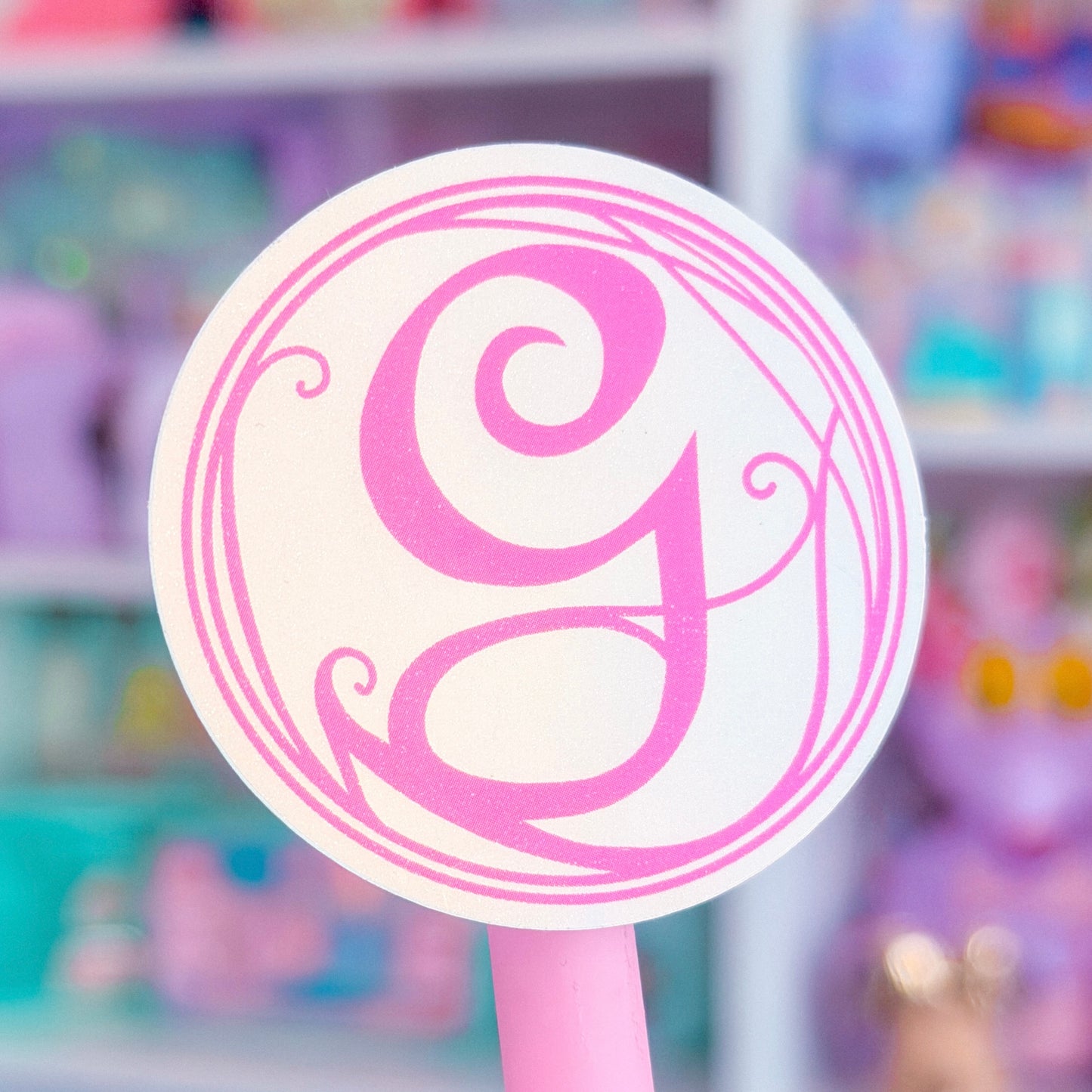 *DOLLAR DEAL* Waterproof Sticker - GLINDA Monogram