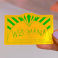 *DOLLAR DEAL* Waterproof Sticker - Wizomania Ticket