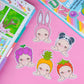 Journaling Paper Sticker - Baby Angels BUNDLE