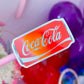 Waterproof Sticker - SODA (Red)