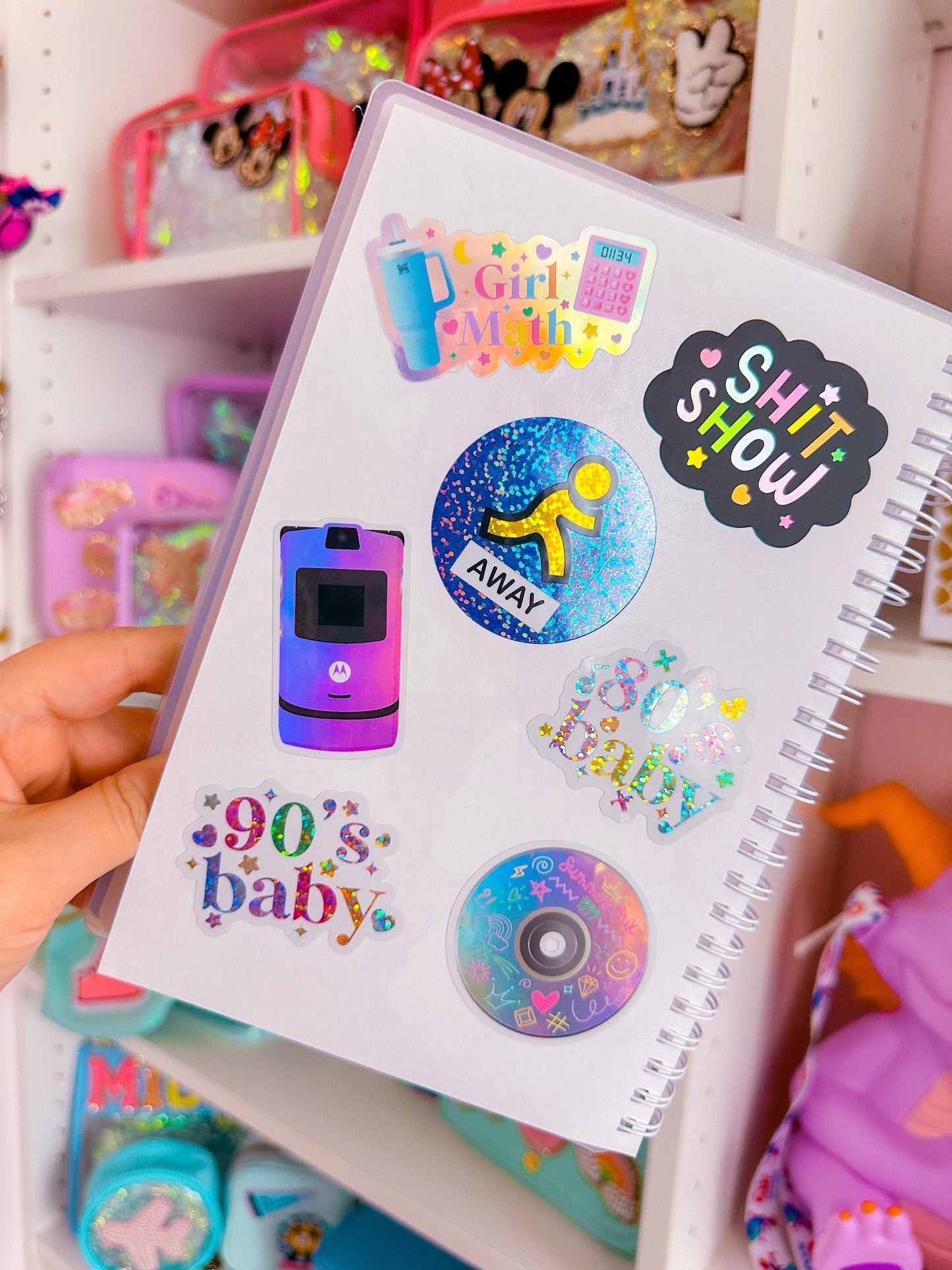 Waterproof Sticker - 80's + 90's Baby