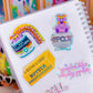 Waterproof Sticker - Library Card
